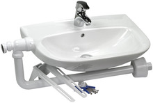 Tvättställspaket Aero 44 x 56 cm Gelia